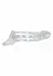 Power Extension Ribbed Comfort Intimate Sleeve Transparent
