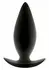 Renegade Spades Medium Silicone Plug - Ergonomic Black Design