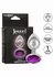 Jewel Small Amethyst Plug - Metallic Model with Gem Accent, Compact Size