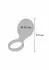 ToyJoy Tickle Brush C-Ring Vibrating Silicone Intimate System Black
