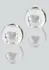 TOYJOY GLASS WORXX Pearl Drops Weighted Kegel Training Balls Glass
