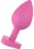 ToyJoy Booty Sweethearts Silicone Plug Heart Base Let's F*ck Black