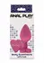 ToyJoy Booty Sweethearts Silicone Plug Heart Base Let's F*ck Black