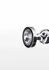 TOYJOY Diamond Star Beads Medium Aluminium Plug with Silver Jewel