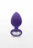 TOYJOY Diamond Booty Jewel Large Silicone Plug with Gemstone Accent