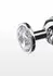 TOYJOY Starlight Booty Jewel Large Aluminum Plug with Gem Accent
