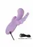 CalExotics Bend & Hold Triple Rumbler fleksibilni vibrirajući masažer, silikon, crni