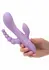 CalExotics Bend & Hold Triple Rumbler fleksibilni vibrirajući masažer, silikon, crni