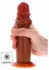 Foreskin Dong Vibrating Silicone 19 cm Dual Density Remote Control