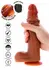 ToyJoy Foreskin vibrirajući silikonski model 25 cm Dual Density, daljinski upravljač