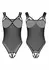 Kinky Diva Piquant Insane Sexy Collection bodi bez korpica i sa otvorenim preponama crni S/M