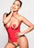 Kinky Diva Coquette bodi bez korpica i sa otvorenim preponama podesive trake crni S/M